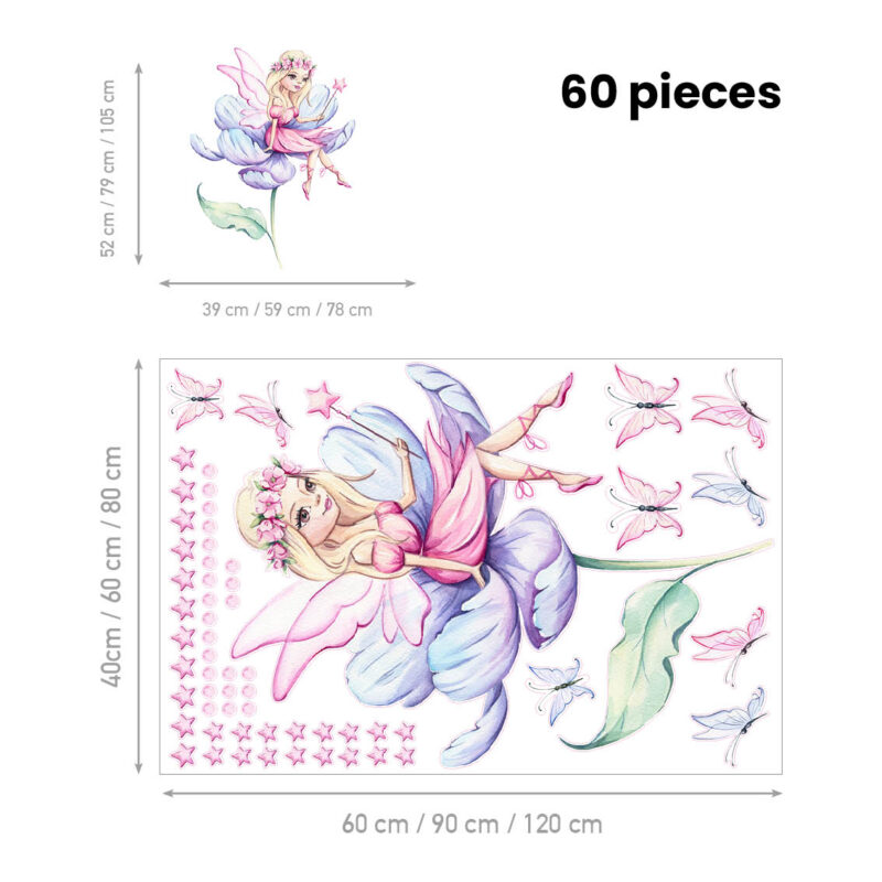 Kids Room Wall Decals – Fairy Tale Purple | HIA Workshop® - Image 2