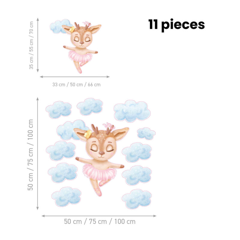 Wall Stickers UAE – Fawn Dance - Image 2