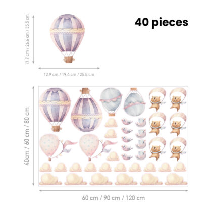 Kids Room Wall Decals – Flying Fleet