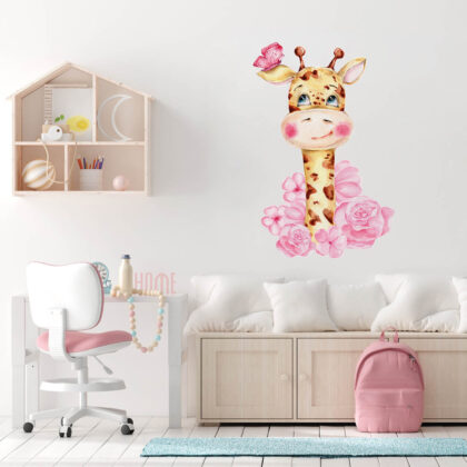 Children’s Wall Stickers – Giraffe in Love