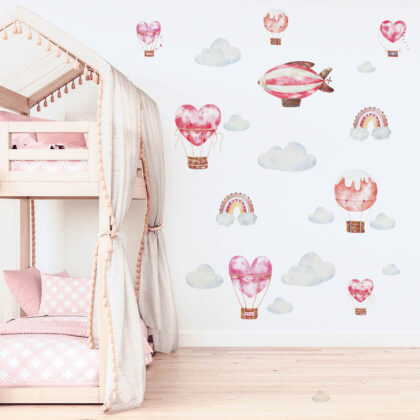 Kids Wall Stickers – Girls Love Flying
