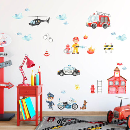 Wall Stickers for Kids Room – Heroes in Action