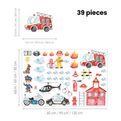 Wall Stickers for Kids Room – Heroes in Action