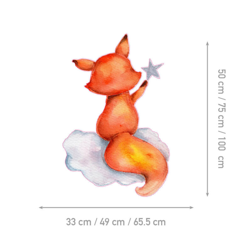 Kids Wall Stickers – Holding a Star - Image 2