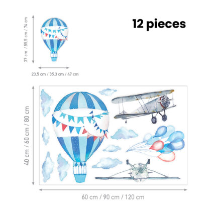 Kids Wall Stickers – In the Sky