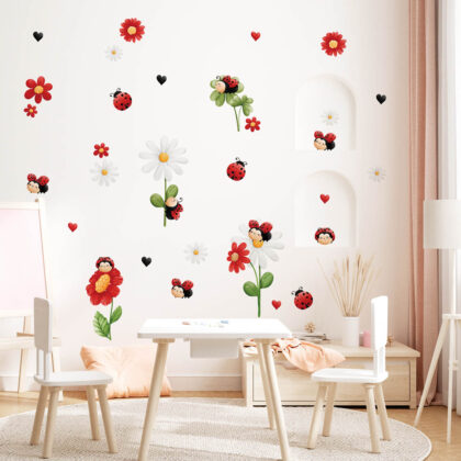 Kids Wall Stickers – Lucky Ladybugs