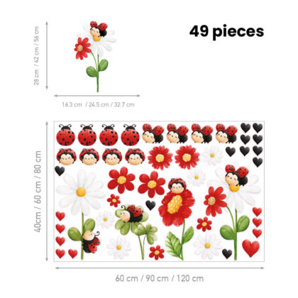 Kids Wall Stickers – Lucky Ladybugs