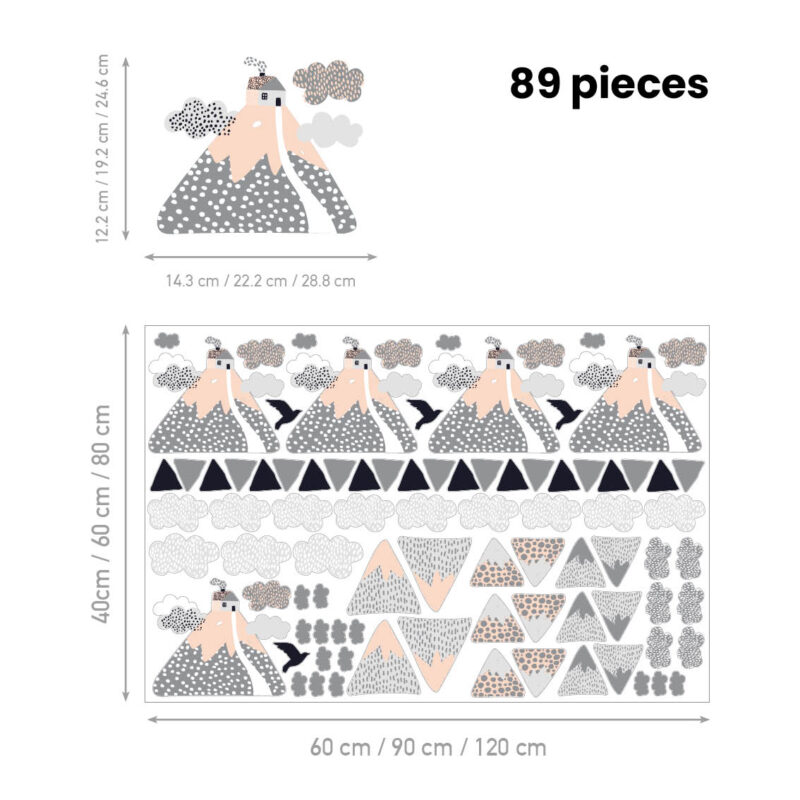 Wall Stickers UAE – Mountain Peak - Image 2
