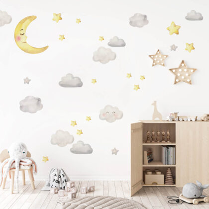 Children’s Wall Stickers – Night-Time Adventure | HIA Workshop®