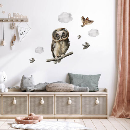 Children’s Wall Stickers – Owl’s Secret Life | HIA Workshop®