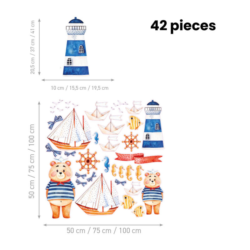 Wall Stickers UAE – Playful Lighthouse - Image 2