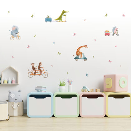 Kids Wall Stickers – Riding Together