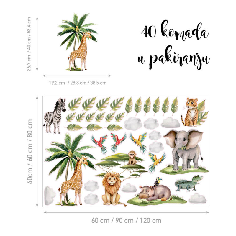 Wall Stickers UAE – Safari Adventure | HIA Workshop® - Image 2
