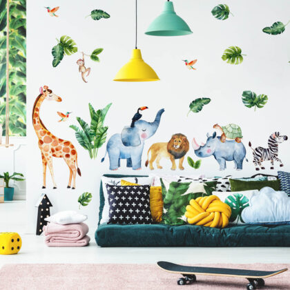 Kids Wall Stickers – Safari Siesta