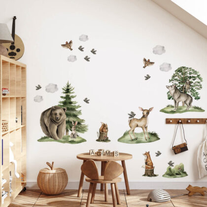 Children’s Wall Stickers – Secret Life of the Forest | HIA Workshop®