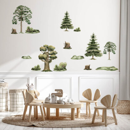 Kids Room Wall Decals – Secret Tree Life of the Forest | HIA Workshop®