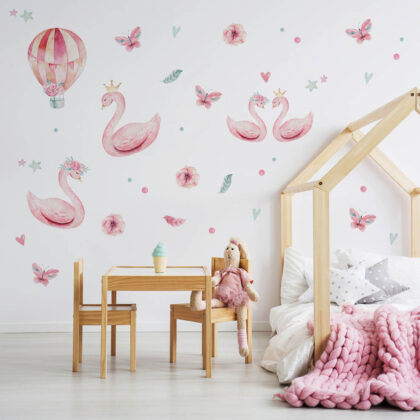 Wall Stickers UAE – Swans Lake