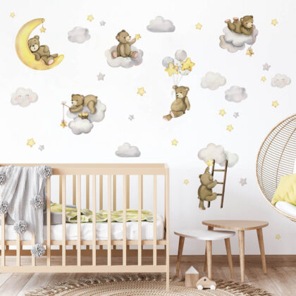 Kids Room Wall Decals – Teddy’s Adventures | HIA Workshop®