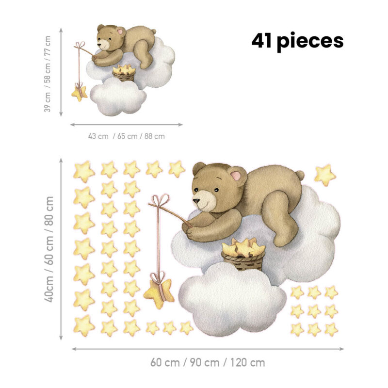 Wall Stickers UAE – Teddy’s Fishing Adventure | HIA Workshop® - Image 2