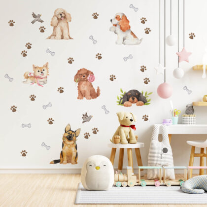Kids Room Wall Decals – Woof Wonders