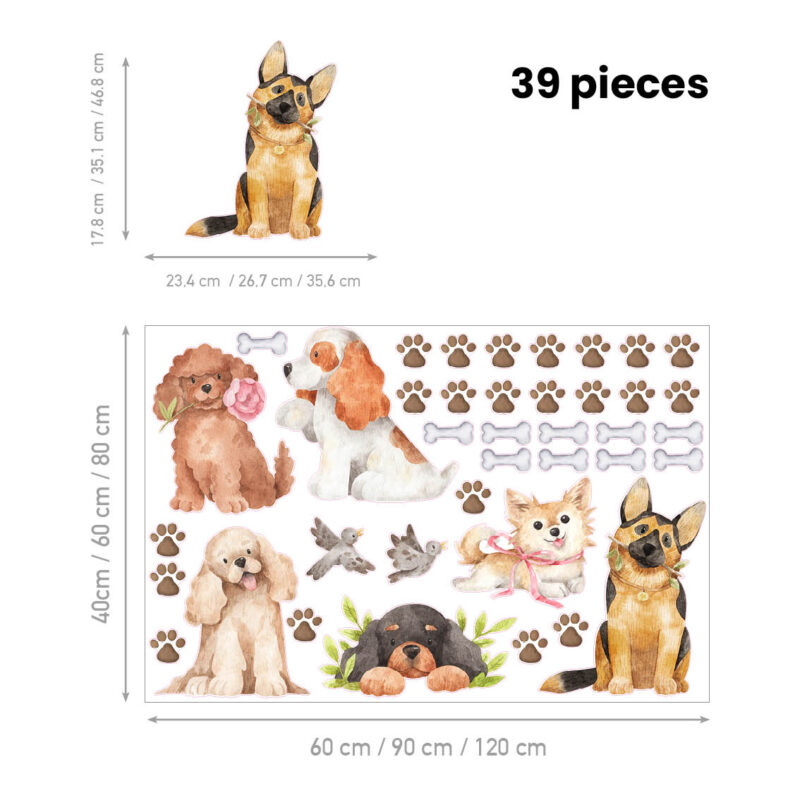 Kids Room Wall Decals – Woof Wonders - Image 2