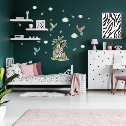 Wall Stickers UAE – Zebra’s Safari Adventure | HIA Workshop®