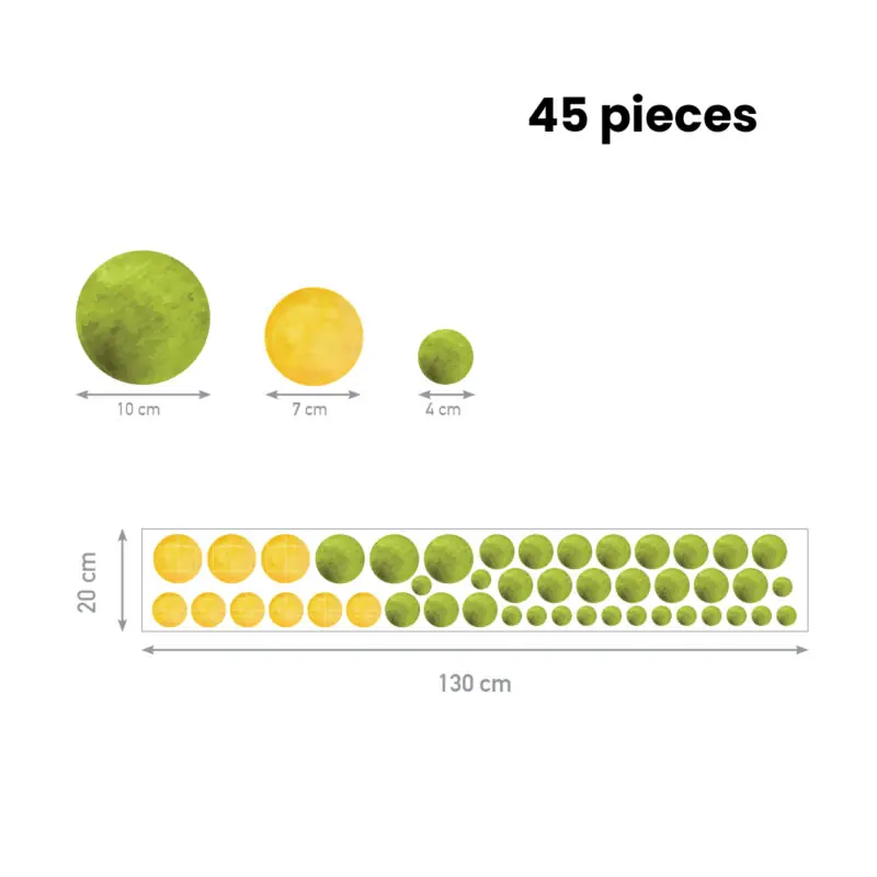 Nature Wall Decal – Watercolor Nature - Image 2