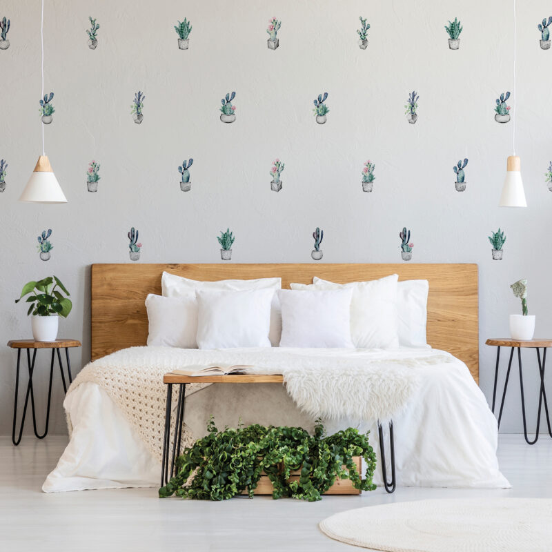 Nature Wall Decal – Small Cactus