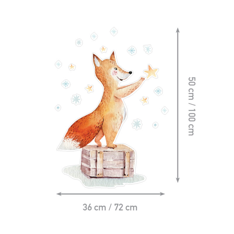 Wall Stickers UAE – Friendly Fox - Image 2