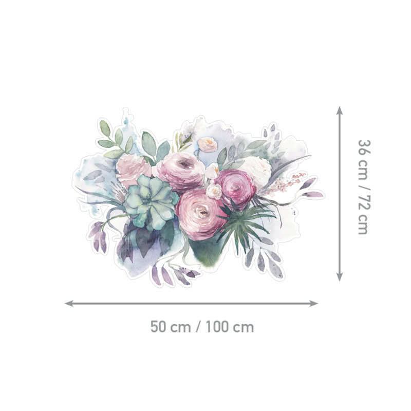 Wall Stickers for Kids Room – Gentle Bouquet - Image 2