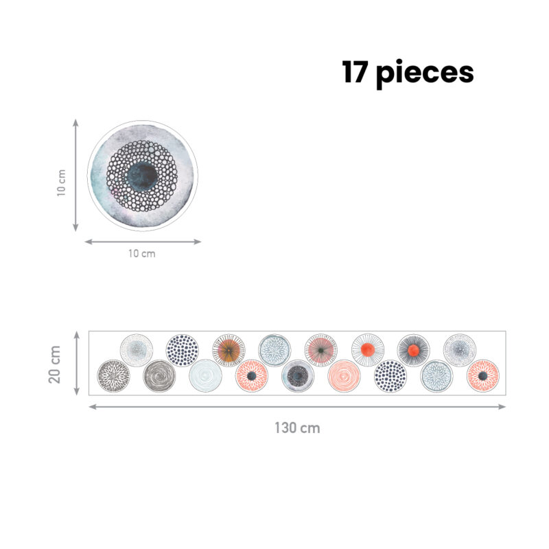 Wall Stickers UAE – Watercolor Dreams - Image 2