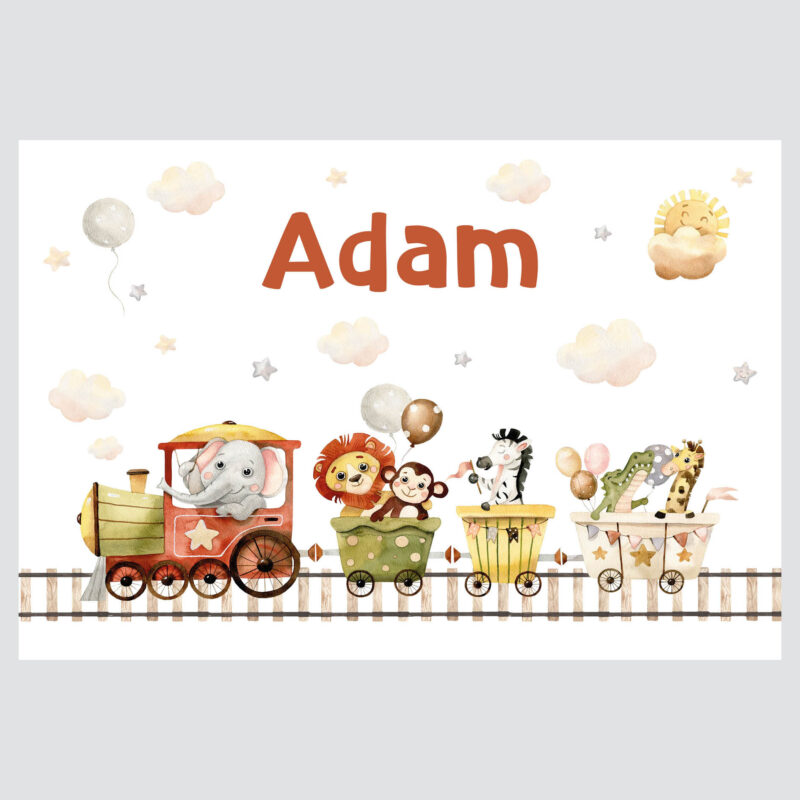 Personalised Carnival Train Poster Carnival UAE – Carnival Train | HIA Workshop® - Image 2