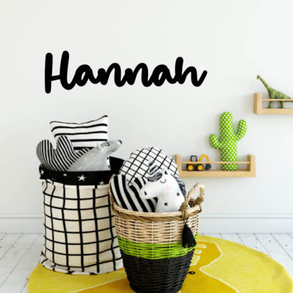 Hannah Alphabet - Large - First Letter Height 30 cm