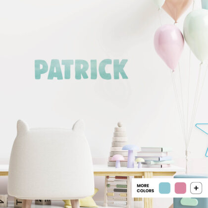 Patrik Watercolor Alphabet - Small - Hight 15 cm