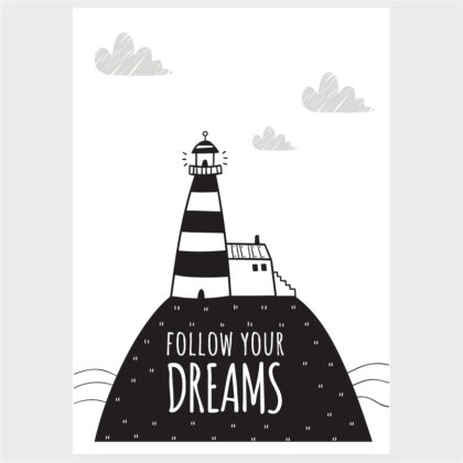 Kids Wall Poster Set | Ocean Wishes