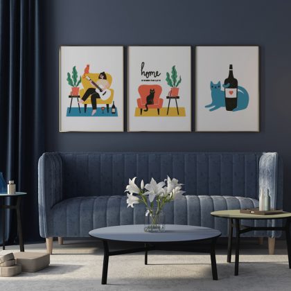 Quote Poster Set UAE – King of the Castle