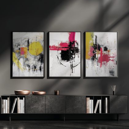 Abstract Poster Set UAE – Rhythm And Hues