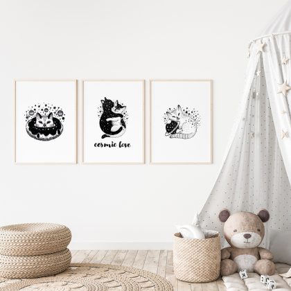 Wall Art Poster Set UAE – Stargazer