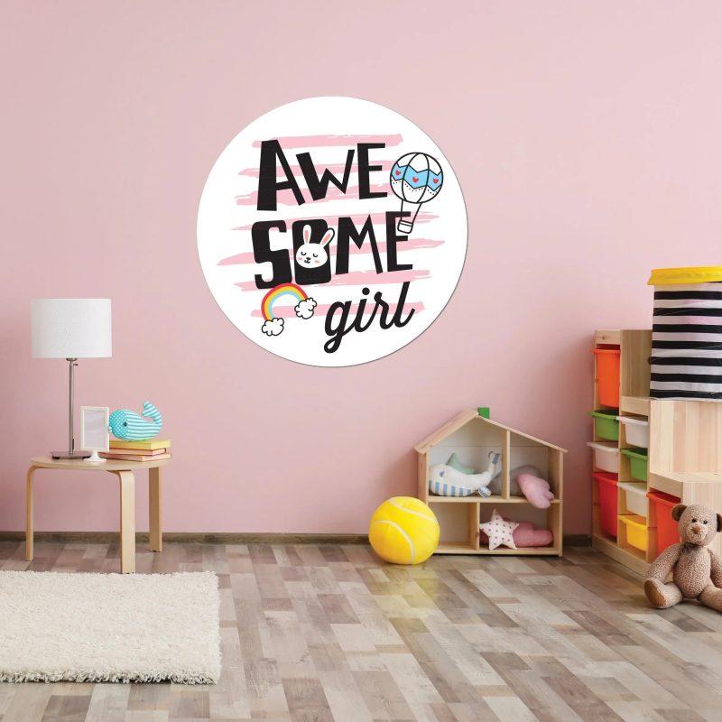 Children’s Wall Stickers – Awesome Girl