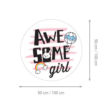 Children’s Wall Stickers – Awesome Girl