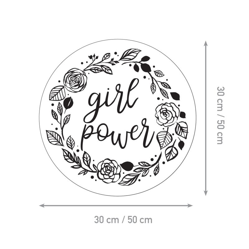 Wall Stickers for Kids Room – Girl Power Garland - Image 2