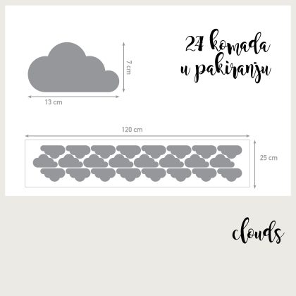 Wall Decals Home Decor – Clouds
