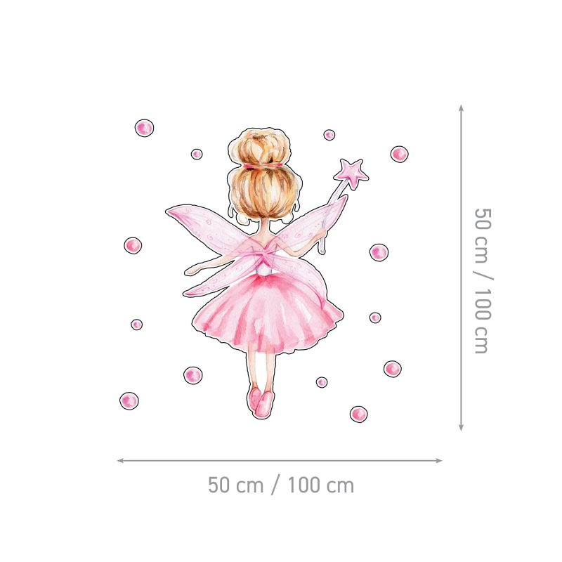 Kids Wall Stickers – Fairy - Image 2