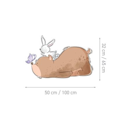 Kids Wall Stickers – Sniffing Friendship