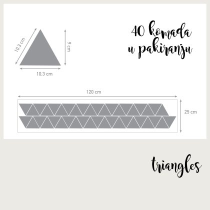 Wall Stickers UAE – Triangles