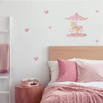 Children’s Wall Stickers – Romantic Carousel