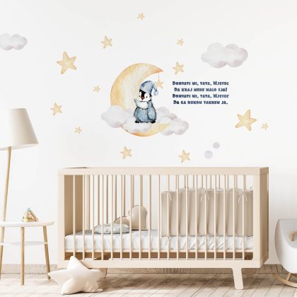Wall Stickers UAE – Catch the Moon for Me C | Bunny on the Moon
