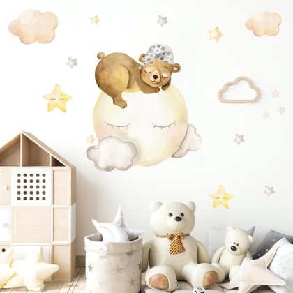 Kids Wall Stickers – Dreaming Bear | HIA Workshop®