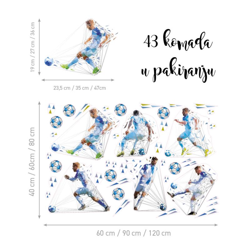 Wall Stickers for Kids Room – Football Playoffs - Image 2