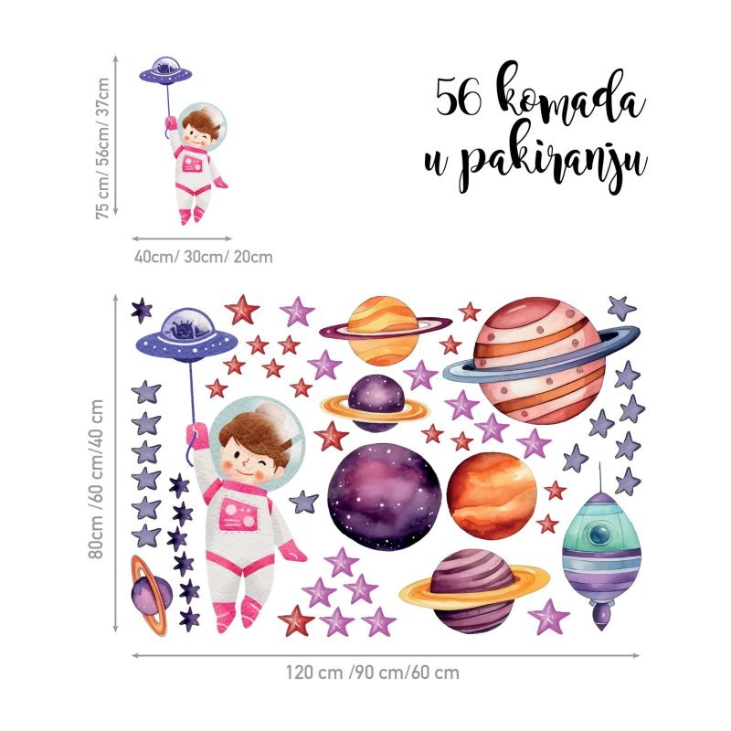 Kids Wall Stickers – Chasing Dreams - Image 2